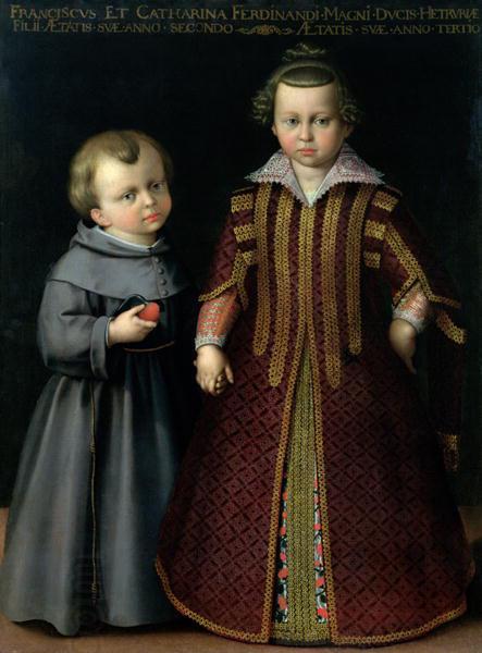 Cristofano Allori Portrait of Francesco and Caterina Medici China oil painting art
